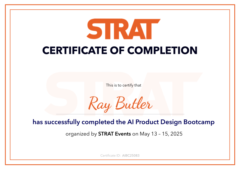 AI Product Design Bootcamp