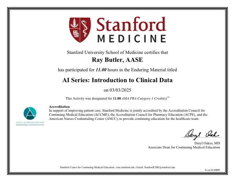 AI Series: Introduction to Clinical Data